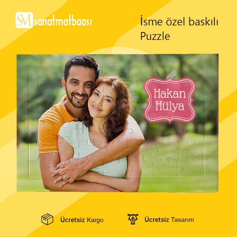 Kişiye Özel Baskılı Puzzle