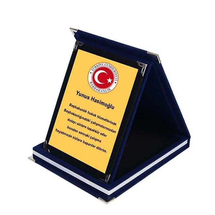 Kadife Plaketler